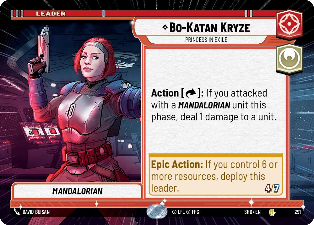Bo-Katan Kryze - Princess in Exile (Hyperspace) (291) - Shadows of the Galaxy