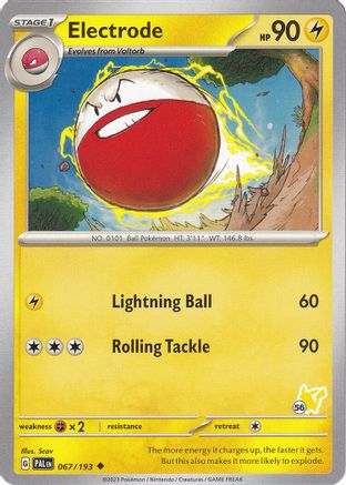 Electrode Pikachu 067 - Battle Academy 2024