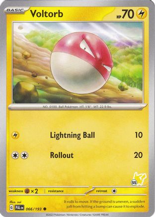 Voltorb Pikachu 066 - Battle Academy 2024