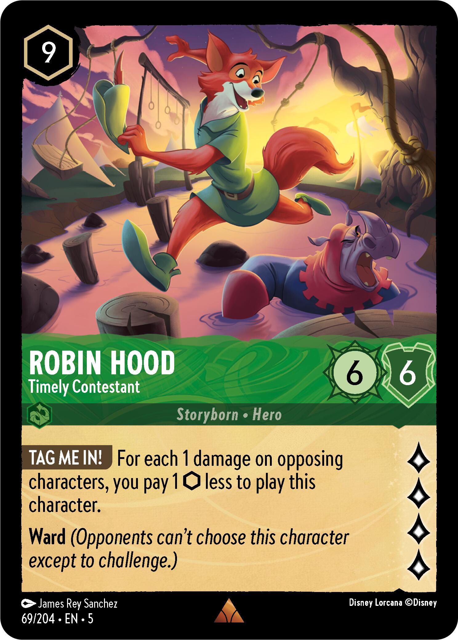 Robin Hood - Timely Contestant (69/204) - Shimmering Skies