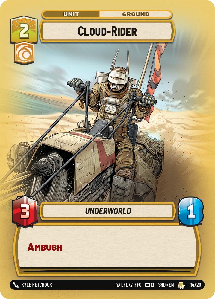 Cloud-Rider (14/20) - Shadows of the Galaxy Weekly Play Promos