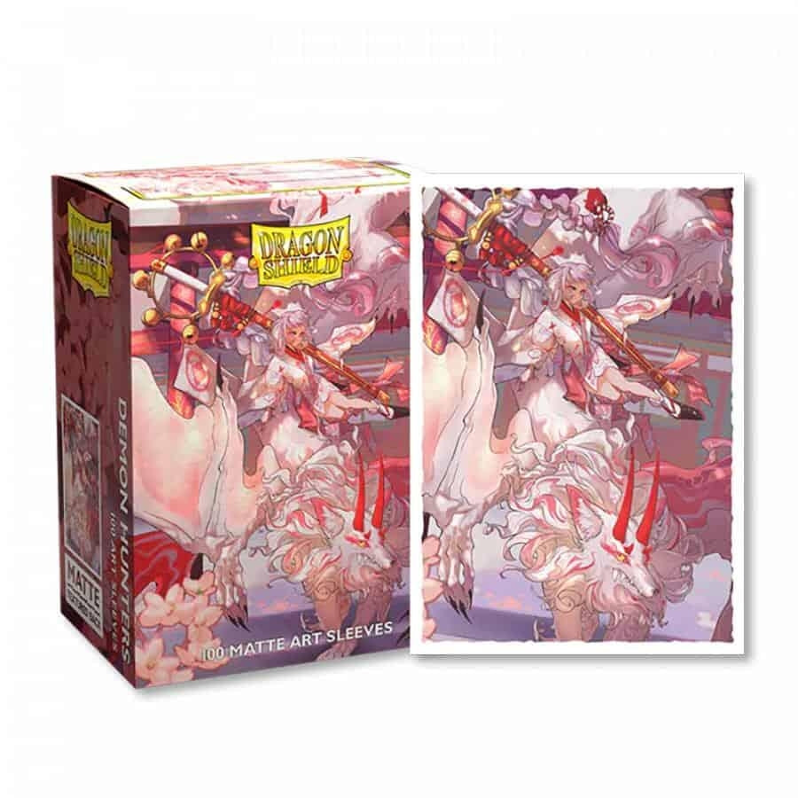 Dragon Shield Art Matte Standard Sleeves Demon Hunters 100 Pack