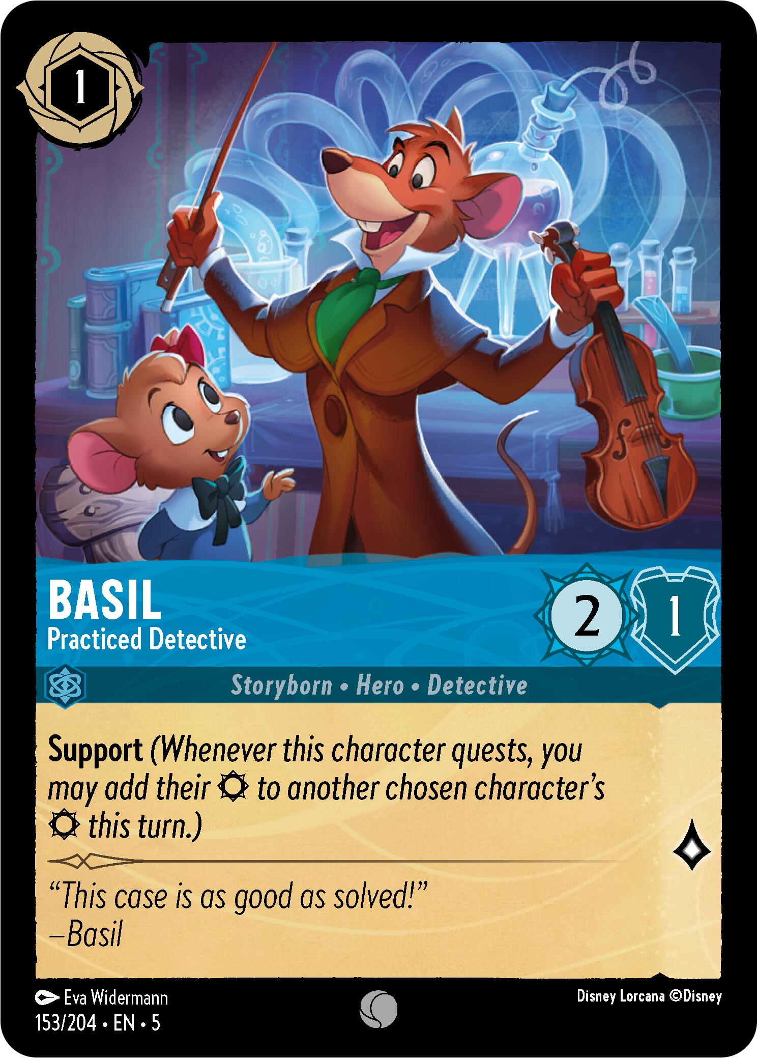 Basil - Practiced Detective (153/204) - Shimmering Skies