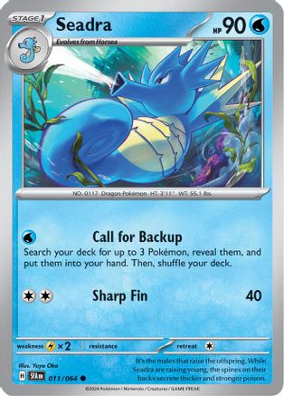 Seadra 011/064 - SV Shrouded Fable