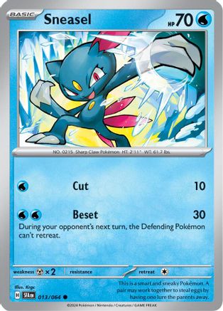 Sneasel 013/064 - SV Shrouded Fable