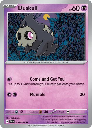 Duskull 018/064 - SV Shrouded Fable