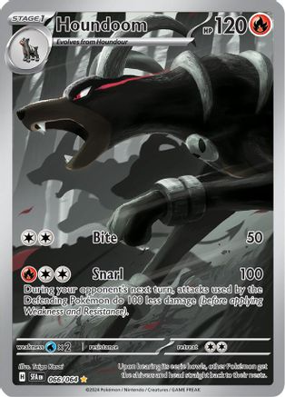 Houndoom 066/064 - SV Shrouded Fable Holofoil