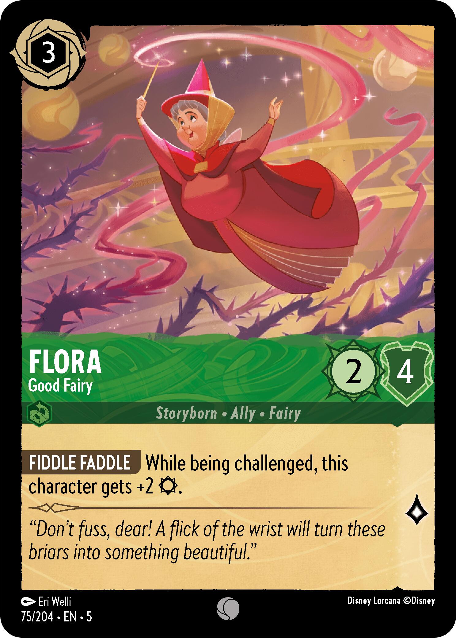 Flora - Good Fairy (75/204) - Shimmering Skies