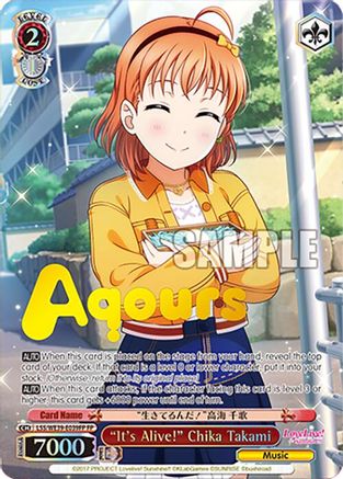 "It's Alive!" Chika Takami (FP) (LSS/WE39-E039FP FP) - Love Live! School Idol Festival Series 10th Anniversary Premium Booster