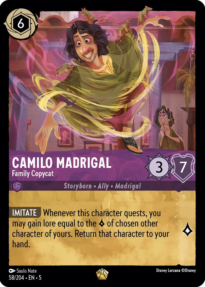 Camilo Madrigal - Family Copycat (58/204) - Shimmering Skies