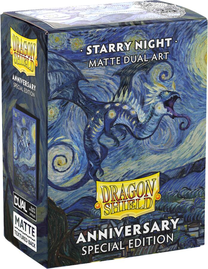 starry night card sleeves Dragon Shield: Standard 100ct Sleeves