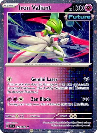 Iron Valiant (Cosmos Holo) 079/162 - Miscellaneous Cards & Products Holofoil
