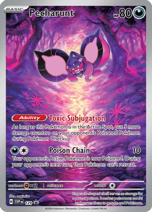 Pecharunt 129 - SV Scarlet & Violet Promo Cards Holofoil