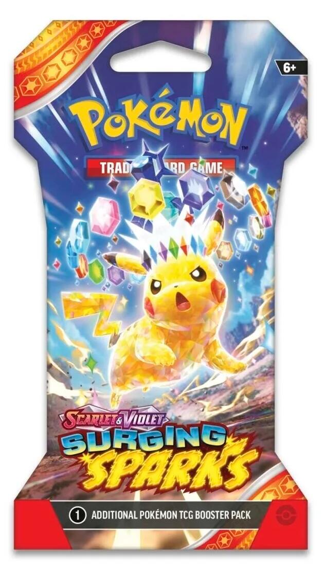 Scarlet & Violet: Surging Sparks - Sleeved Booster Pack Scarlet & Violet: Surging Sparks - Sleeved Booster Pack