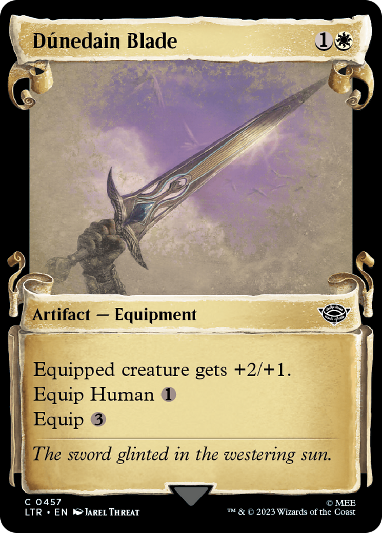 Dúnedain Blade (LTR-457) - The Lord of the Rings: Tales of Middle-earth: (Showcase) Foil