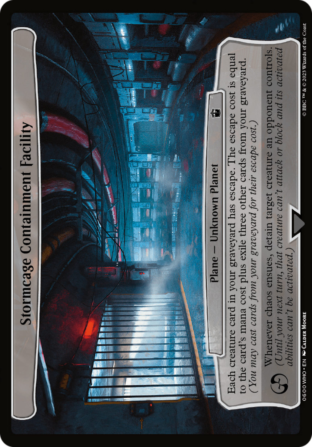 Stormcage Containment Facility (WHO-600) - Doctor Who