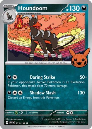 Houndoom 133/197 - Trick or Trade BOOster Bundle 2024
