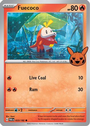 Fuecoco 023/182 - Trick or Trade BOOster Bundle 2024