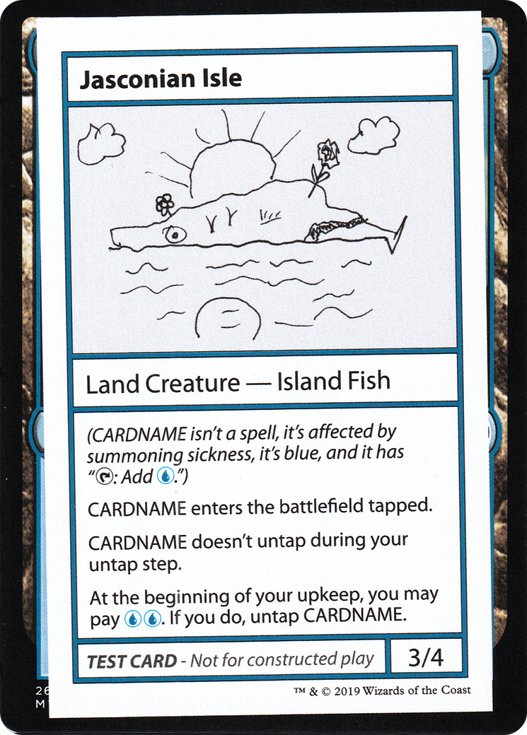 Jasconian Isle (CMB1-117) - Mystery Booster Playtest Cards 2021