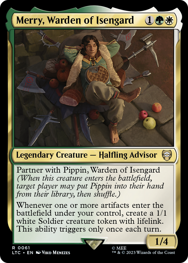 Merry, Warden of Isengard (LTC-061) - Tales of Middle-earth Commander
