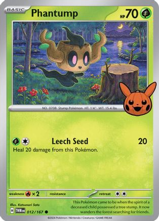 Phantump 012/167 - Trick or Trade BOOster Bundle 2024
