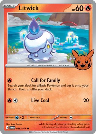 Litwick 036/167 - Trick or Trade BOOster Bundle 2024
