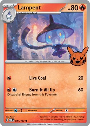Lampent 037/167 - Trick or Trade BOOster Bundle 2024