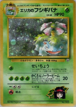 Erika's Venusaur - Challenge from the Darkness Holofoil