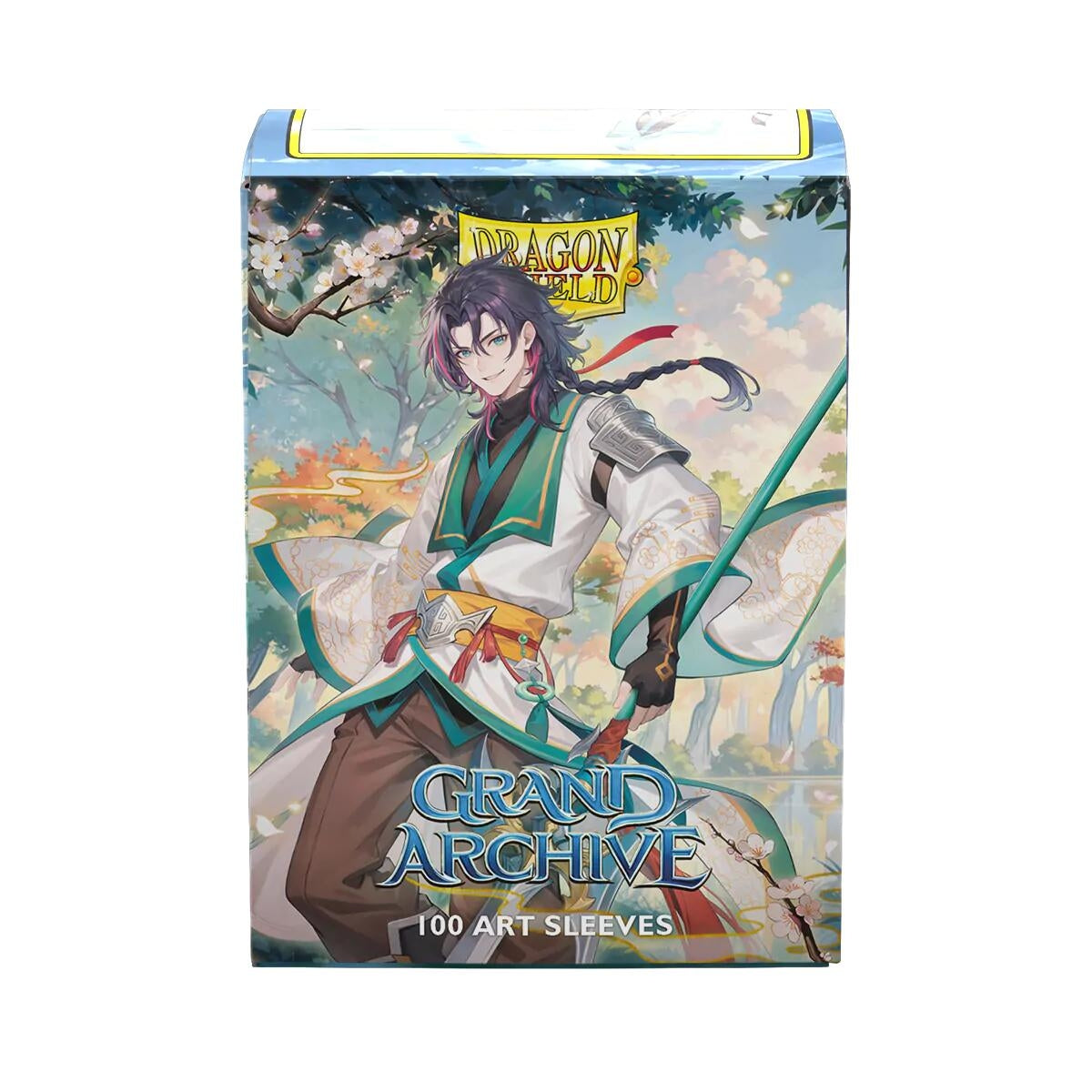 Dragon Shield Grand Archive Matte Art - Jin, Fate Defiant (100-Pack)