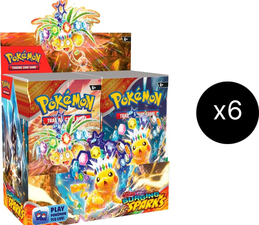 Scarlet & Violet: Surging Sparks - Booster Box Case Scarlet & Violet: Surging Sparks - Booster Box Case