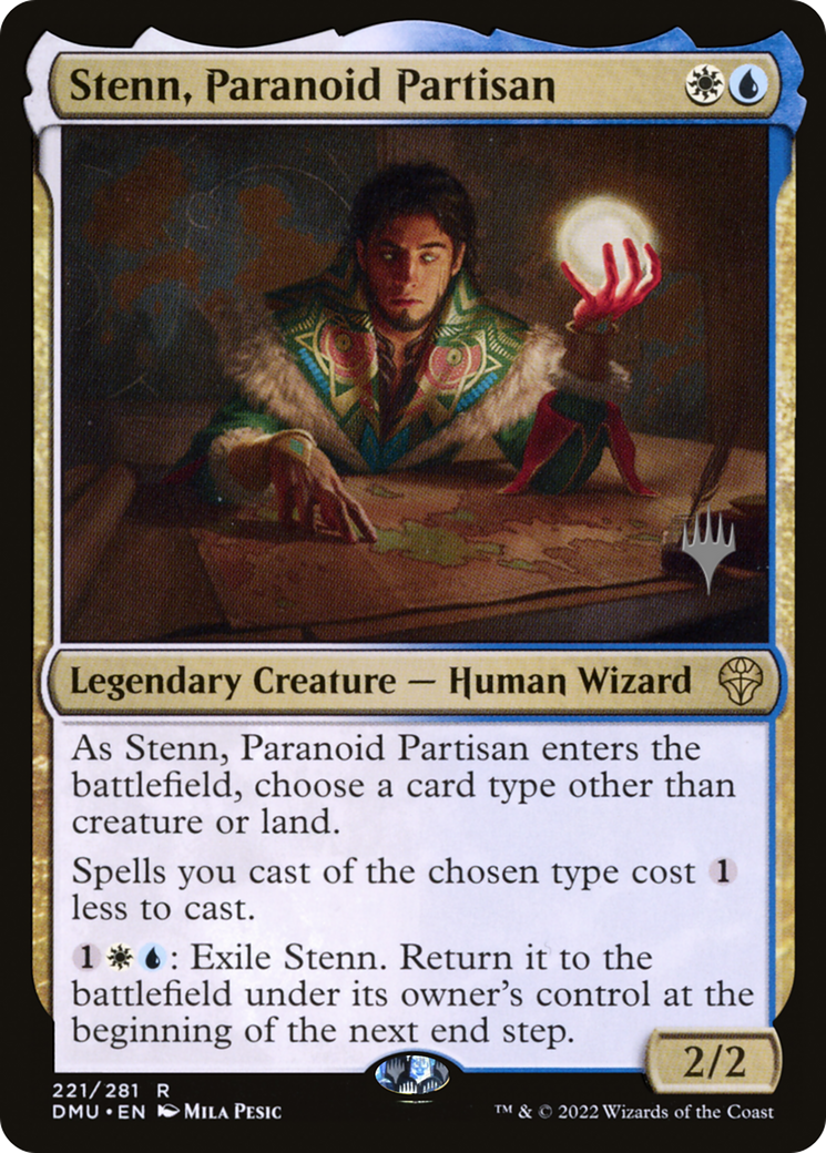 Stenn, Paranoid Partisan (PPDMU-221P) - Dominaria United Promos