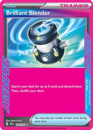 Brilliant Blender 164/191 - SV08 Surging Sparks Holofoil