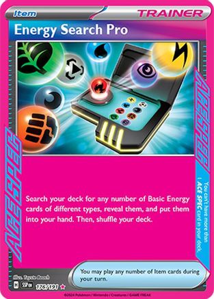 Energy Search Pro 176/191 - SV08 Surging Sparks Holofoil