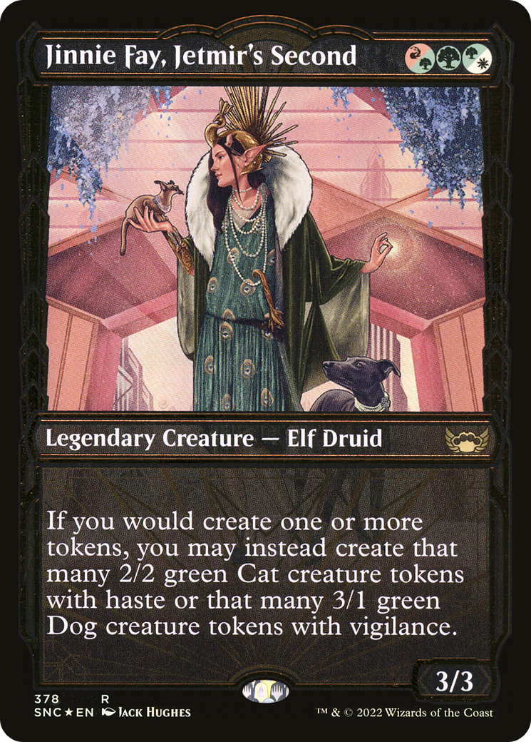 Jinnie Fay, Jetmir's Second (SNC-378) - Streets of New Capenna: (Showcase) Foil