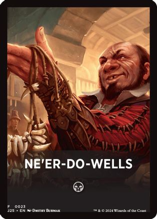 Ne'er-Do-Wells Theme Card (J25-023) - Foundations Jumpstart