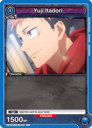 Yuji Itadori (037) (UE03BT/JJK-1-037) - UE03BT Jujutsu Kaisen