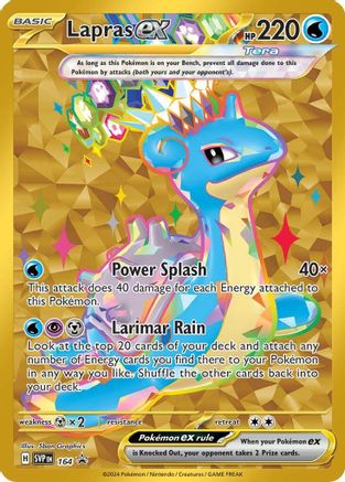 Lapras ex 164 - SV Scarlet & Violet Promo Cards Holofoil