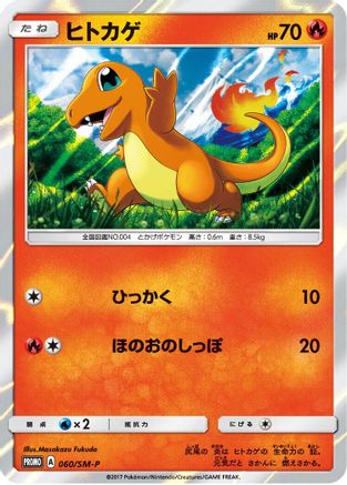 Charmander - 060/SM-P (060/SM-P) - SMP Sun Moon Promos Holofoil