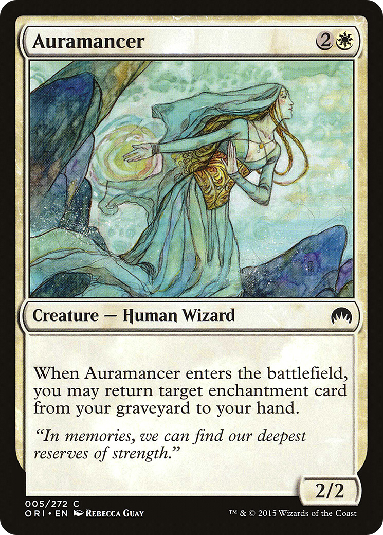 Auramancer (ORI-005) - Magic Origins Foil