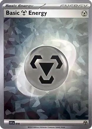 Basic Metal Energy (Cracked Ice Holo) 016 - SV07 Stellar Crown Holofoil