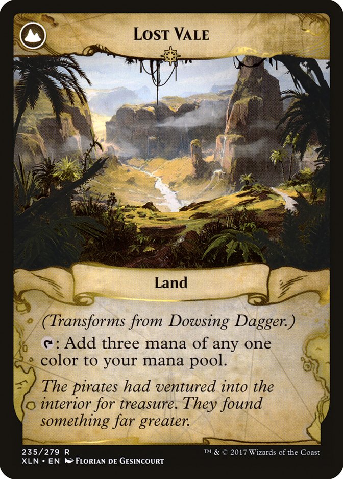 Dowsing Dagger // Lost Vale (XLN-235) - Ixalan: (compasslanddfc) Foil