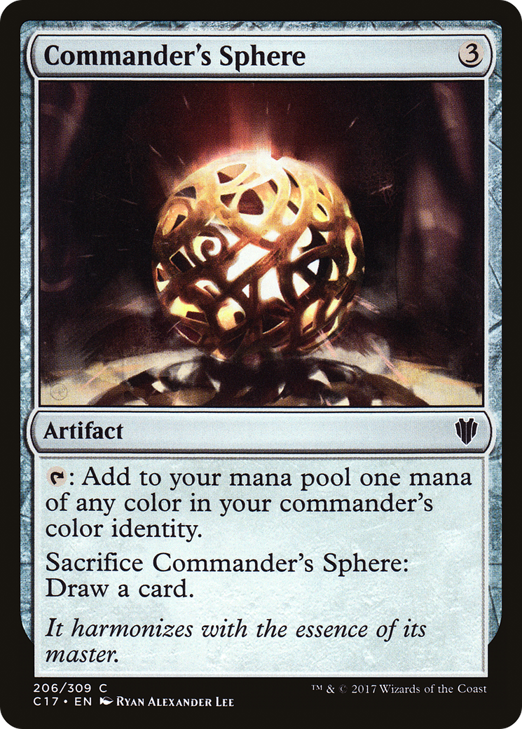 Commander's Sphere (C17-206) - Commander 2017