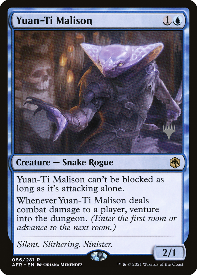 Yuan-Ti Malison (PPAFR-86P) - Adventures in the Forgotten Realms Promos