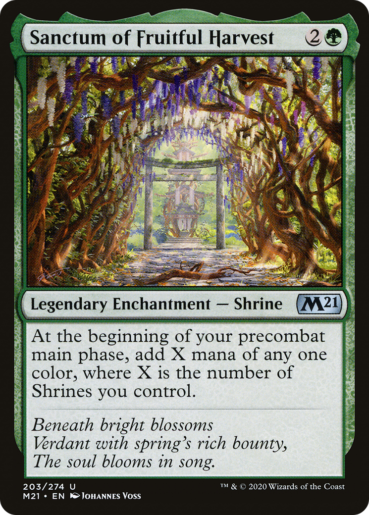 Sanctum of Fruitful Harvest (M21-203) - Core Set 2021