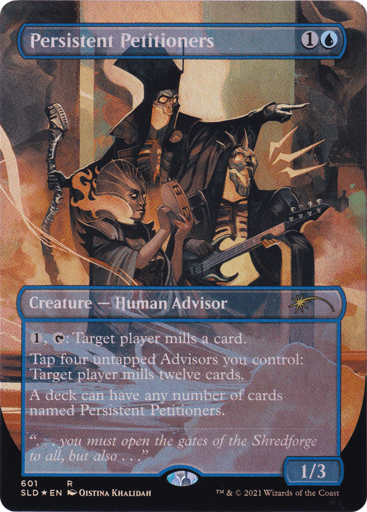 Persistent Petitioners (SLD-601) - Secret Lair Drop (Borderless) Foil