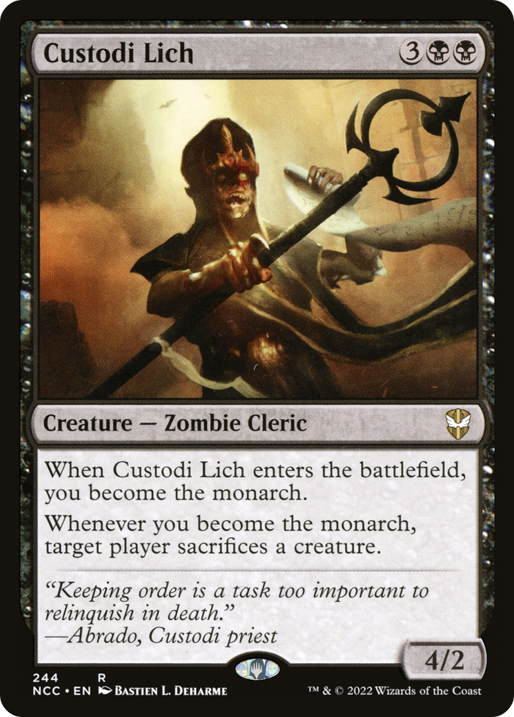 Custodi Lich (NCC-244) - New Capenna Commander