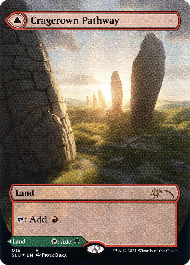 Cragcrown Pathway // Timbercrown Pathway (SLU-016) - Secret Lair: Ultimate Edition: (Showcase) (Borderless) Foil