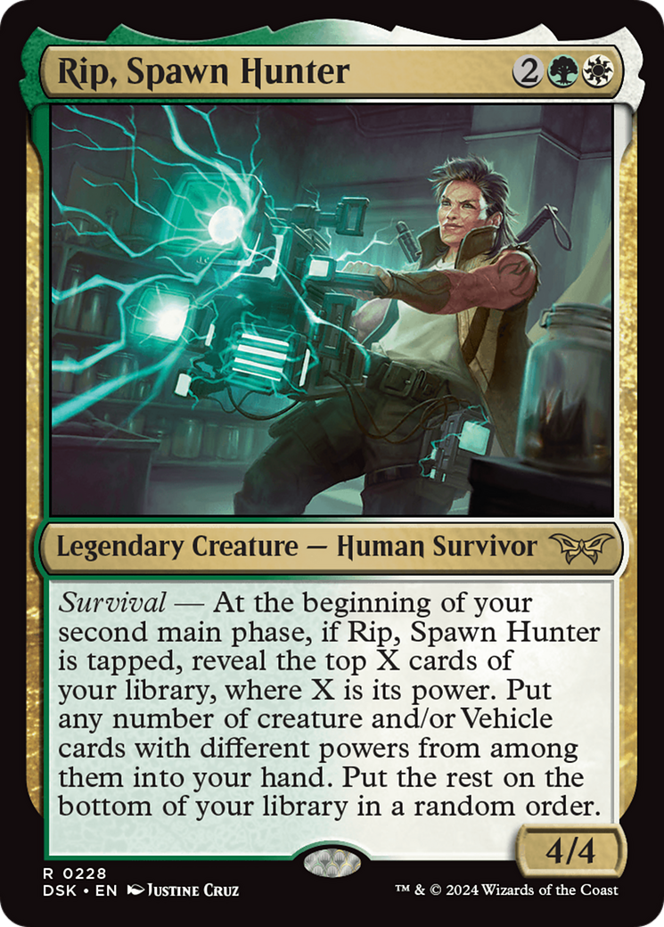 Rip, Spawn Hunter (DSK-228) - Duskmourn: House of Horror