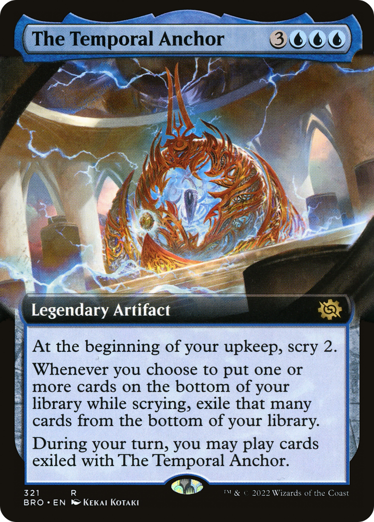 The Temporal Anchor (BRO-321) - The Brothers' War: (Extended Art) Foil