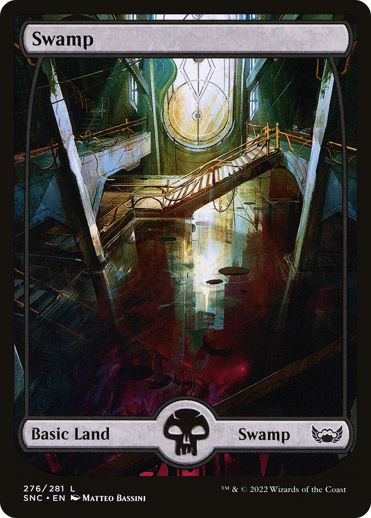 Swamp (SNC-276) - Streets of New Capenna: (Full Art) Foil